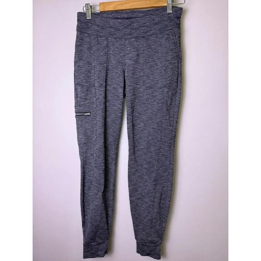 Athleta Metro Jogger XS Heathered Gray Space Dye Athletic Pants - Picture 2 of 4